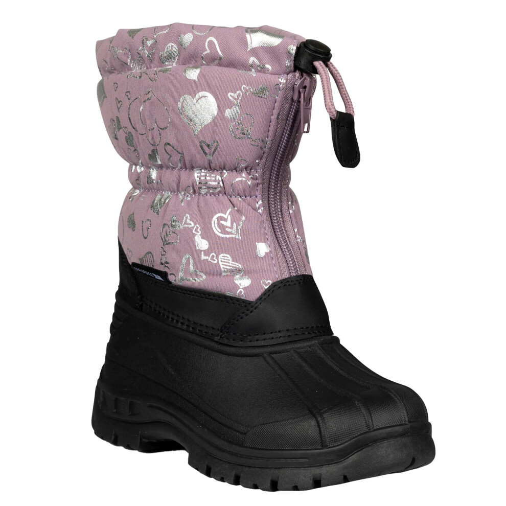 Trespass (2 Uk, Mauve) Childrens/Kids Bora Snow Boots