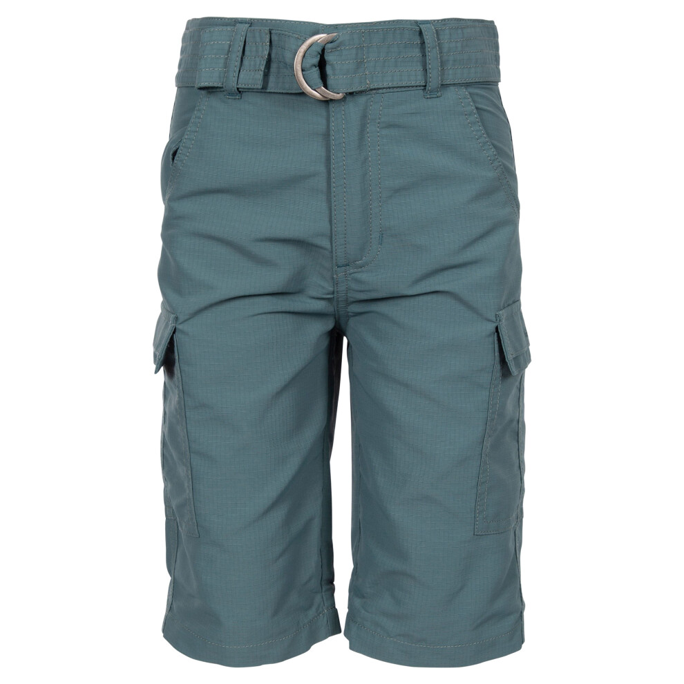 Trespass (5-6 Years, Spruce ) Childrens/Kids Craftly Shorts Green
