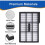 HEPA-Ersatzfilter für  E25 Omni / E28 Omni Saugroboter, Standfilter 4