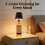 USB Rechargeable Wine Bottle Nightlight, Three-Tone Light Nordic Style Desktop Decorative Lights, Suitable for Bars 2