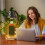 USB Rechargeable Wine Bottle Nightlight, Three-Tone Light Nordic Style Desktop Decorative Lights, Suitable for Bars 3
