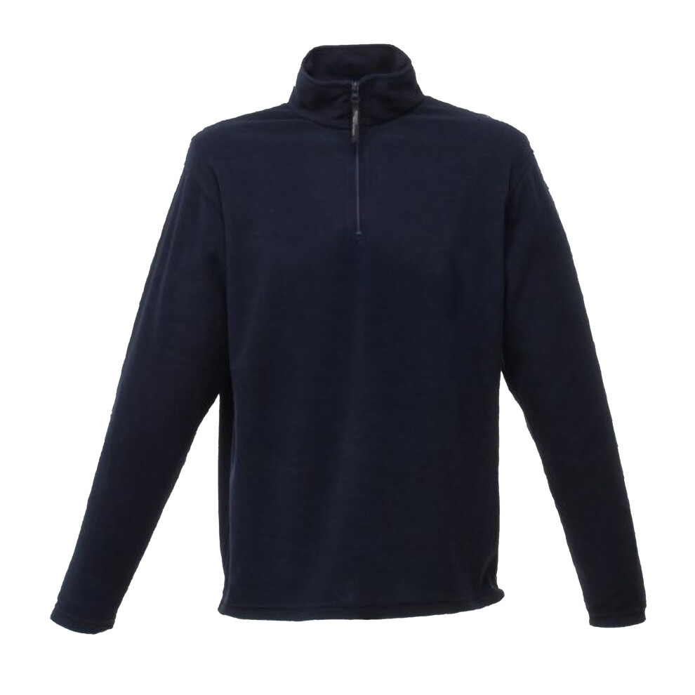 Regatta (4Xl, Dark Navy) Mens Micro Zip Neck Fleece Top (170 Gsm) Blue,Multicoloured