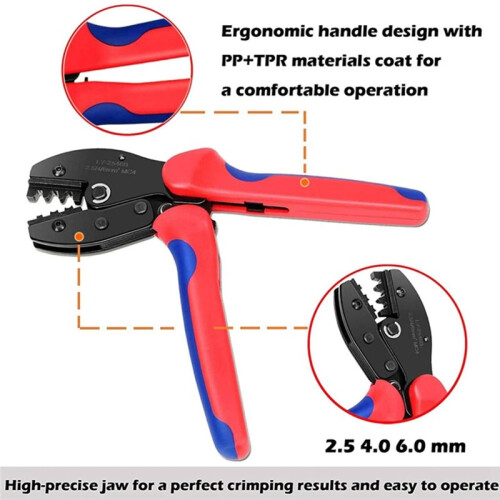 27 Packs Crimping Pliers Tools Kit for  Electeical Connectors Solar Panel PV Cable Female Connector Termianls Sets 1