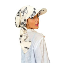 Gorra de Béisbol Estampada con Estilo y Visera Curvada, para Protección Solar, Versátil para Salidas Informales, Gorra de Béisbol para Mujer A