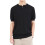 Men'S Slim Fit Vintage Knitted T-Shirt Short Sleeve Collar Solid Pullover Sweater Top Tee Black M 1