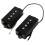 Elbasgitarrpickup, Alnico 5 Svart Split Coil P Baspickuper Ersättning för Bas, Passiv Pickup med Hög Output. 4