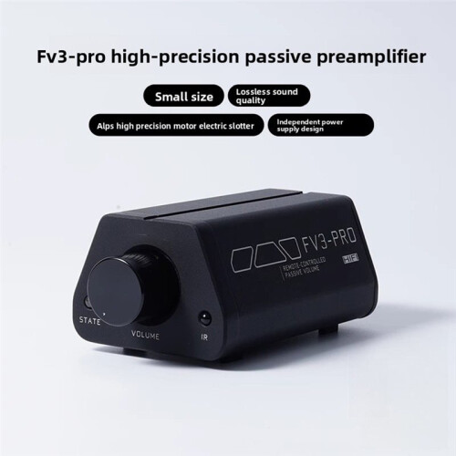 High Precision Passive Preamp FV3-PRO Remote Control Volume Control Post-Stage Active Speaker