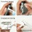 Electronic Cleaning Kit for Earbuds Phone, Cleaner Tool with High-Density Brush SIM Ejection Pin 5