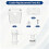 Cooler Replacement Parts Kit for Igloo, Ice Chest Plastic Hinges,  Posts, Drain Plug, Cooler Parts 7