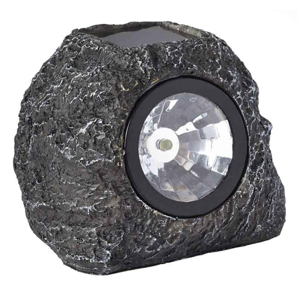 Smart Garden Pack Of 4 Solar High Performance Super Bright 3 Lumen Spotlight Garden Path Granite Rock