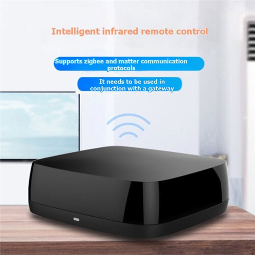 Matter and Zigbee Dual Protocols Tuya  Home Infrared Remote Control IR Remote Requires A Gateway Used 1