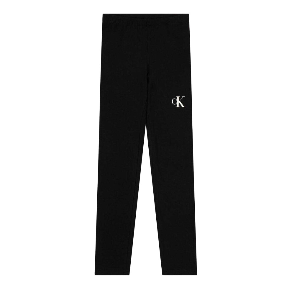 Calvin Klein (12 Years, ) Girls Jeans Logo Skinny Leggings Black