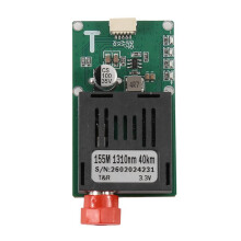 Módulo Transceptor Óptico TTL de 40 com Porta de Fibra Óptica CRSF/UART/SUBS, Equipamento Terminal Óptico FC, Transceptor Específico para Drones