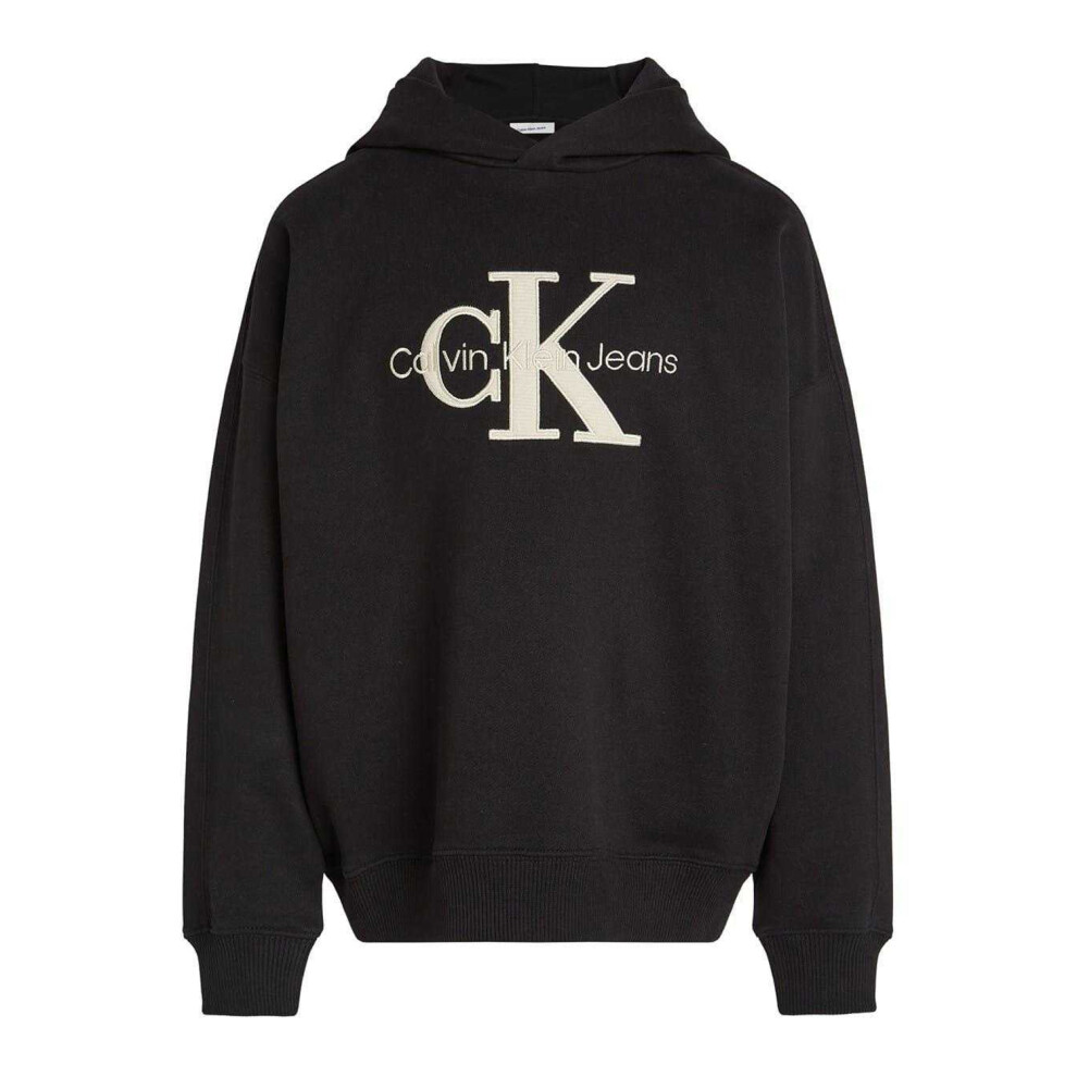 Calvin Klein (6 Years, Black) Childrens/Kids Hooded Regular Hoodie