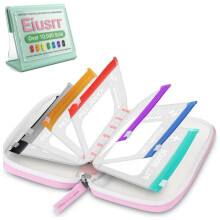 14-Day Waterproof Pill Pouch Set - Zipper Case with Daily Organizer for Medication