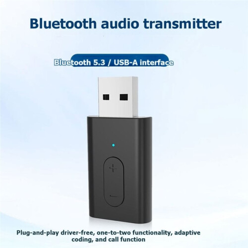 5.3 Transmitter APTX Adaptive APTX Low Latency Dual Device Connection for PC TV  Headphon 1