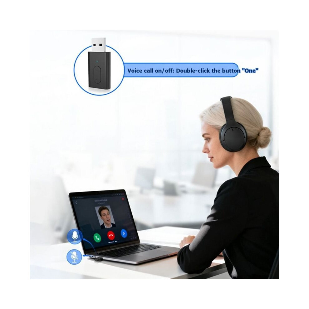 5.3 Transmitter Aptx Adaptive Aptx Low Latency Dual Device Connection For Pc Tv Headphon 6032048579334