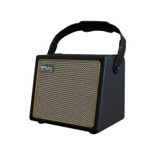 Coolmusic BP MINI Acoustic Guitar Amplifier, 30 Watt Bluetooth Speaker Rechargeable Portable Amp with Microphone Input Supports Volume Bass Treble Co