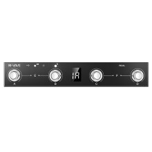 VOANZO M-VAVE Chocolate BT Wireless MIDI Controller Rechargeable Portable 4-Button Foot Pedal with APP Control for Musicians and DJs