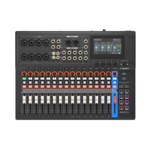 YAMAHA MGX16 Digital Mixing Console – Versatile Digital Mixer with Touch LCD Control, Bluetooth Audio, Dual USB, microSD Recording and Expanded I/O