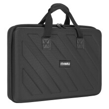 OUUTMEE DJ Hard Shell Carry Bag, DJ Controller Case for Pioneer DDJ-SB2/SB3/200/400/FLX4/FLX2/RB DJ Controllers - 2-Channel Protective Hand-Carried T