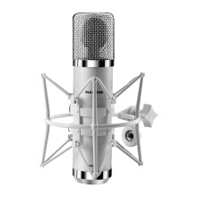SUUNTOK FET Condenser Microphone Professional XLR Studio Microphone with 34mm Large Diaphragm, Cardioid Recording Mic Computer Gaming PC TM251S Mic K