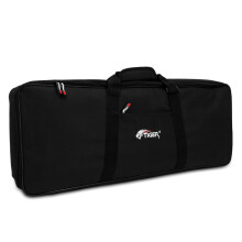 Tiger KGB7-12 76-Key Keyboard Bag with Straps - 1279 x 350 x 115mm - Black