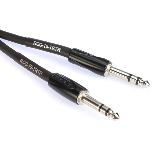 Roland RCC-15-TRTR Interconnect Cables, Black