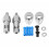 Rear Turn Signal Directional Relocation Kit for  2003-2017 Softail Fat Boy Springer Night Train  Bones 4