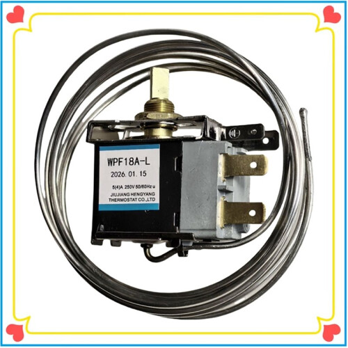 WPF18A-L Refrigerator Thermostat Household Metal Temperature Controller Adjustable Fridge Temp Control  for Home 2