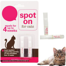 Flea Treatment Cat Spot On Natural Tick Repellents Insect Repellent Spray For Fleas And Ticks On Cats And Kittens From 12 Weeks Home Bed Room Househo