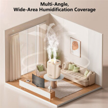 Humidificateur Domestique Capacité Silen, Humidificateur D'Appoint D'Humidité Adapté Aux Femmes Enceintes et Aux Chambres de Bébé
