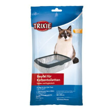 Bulk - Trixie Cat Litter Tray Bags, 46 59 cm, 6 Packs Of 10-60 Pieces
