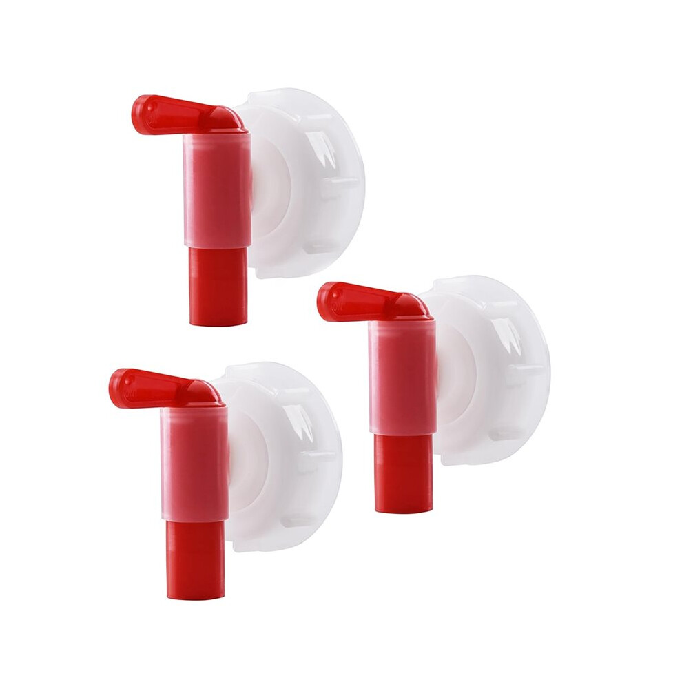 3 X Ah 23/61 Outlet Tap Dosing Tap Din61 For 15-60 L Canister, Canister Tap White/Red, Din 61 Thread Canister 6033652671193