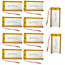 10Pcs for Heltec V4 3.7V Lipo Battery 3000Mah PL103665 Lithium Battery Li Polymer Batteries for T114 V2 LoRa 32 V3