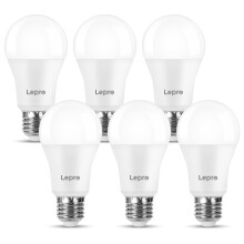 Lepro E27 Screw Bulbs 100W Equivalent, Cool White 6500K, 13W 1520lm Super Bright E27 LED Bulbs, GLS Energy Saving Edison Lightbulb, Non-dimmable, Pac