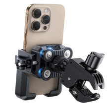 Supporto per Cellulare da Bici, Supporto per Telefono Compatibile con Fotocamera per Scooter Elettrico, Mountain Bike, Moto da e Motociclette.