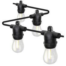 Luceco Exterior 12V Low Voltage Festoon 5M 2700K Extension Pack - 10 Bulbs