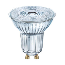 Osram LED Reflector Bulbs with GU10 Base | Energy Saving Long Life 15000H Beam Angle 36 Cold White | PAR16 50 36 4.3W/4000K GU10 in 5-Pack