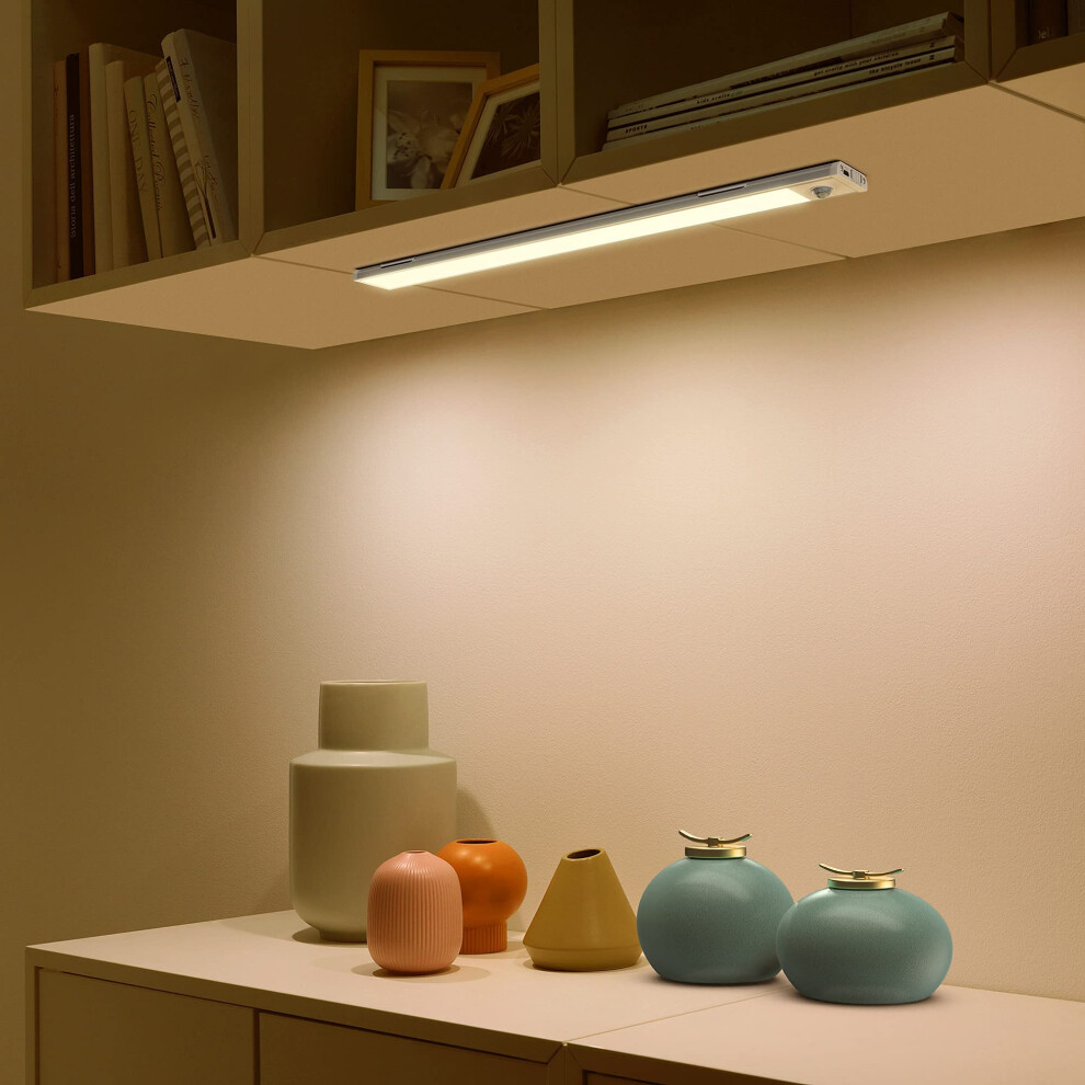 Sibi Ing Under Cabinet S, Wireless Battery Operated Led Closet Usb Rechargeable Motion Sensor For Wardrobe, Cupboard, Cabinet, Light 3804054616036