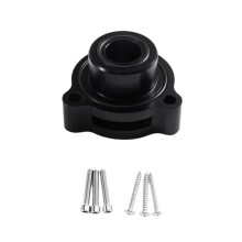 Adattatore per Valvola di Sfogo Turbo per Auto Mustang ST Fusion Sport 1.5L 1.6L 2.0, Distanziale Regolabile, Nero