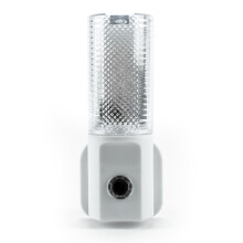 Status Dusk to Dawn Sensor Light | LED Auto Night Light Rectangular| Baby, Kids | White UK Plug | SALEDSNLX12