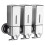 Bathroom Shower Soap Dispenser 1500ml Refillable Convenient Space Saving Shampoos Container Wall Mount for RV B 1