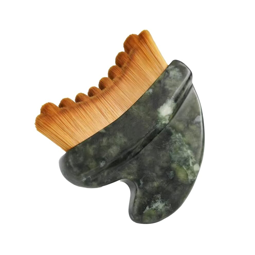 Lymphatic Contour Face Brush for Lymphatic Drainage, de-Puff, Sculpt, Smooth & Glow