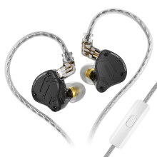 Yinyoo KZ ZS10 Pro X Wired in Ear Earphones Headphones, ZS10 PRO X Monitor Earbuds with Upgraded 4BA 1DD Drivers, Detachable 0.75mm 2pins Cable for A