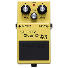 BOSS SD-1 SUPER Overdrive | Compact Overdrive Pedal | Genre-Defining Sound & Feel | Unique Clipping Circuitry Produces Tube-Like Characteristics | Dy