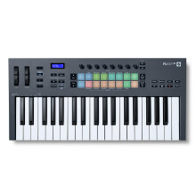 Novation FLkey 37 MIDI Keyboard Controller — Seamless FL Studio Integration with Chord Mode and Scale Mode. All the software you need for Music Prod