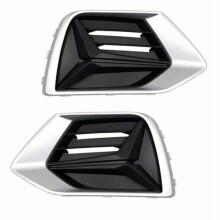 1Pair 83A807681 83A807682 Bumper Fog Light Lamp Grille Grill Cover for Q3 2019-2022