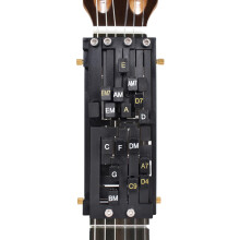 Guitar Chord Presser, Chord Learning Aid Guitar Aid Chord Trainer, Guitar Beginner One-Key Chord Assisted Learning Tool, Guitar Trainer Practice Tool