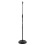 Tiger Microphone Stand with Round Base - Black 1